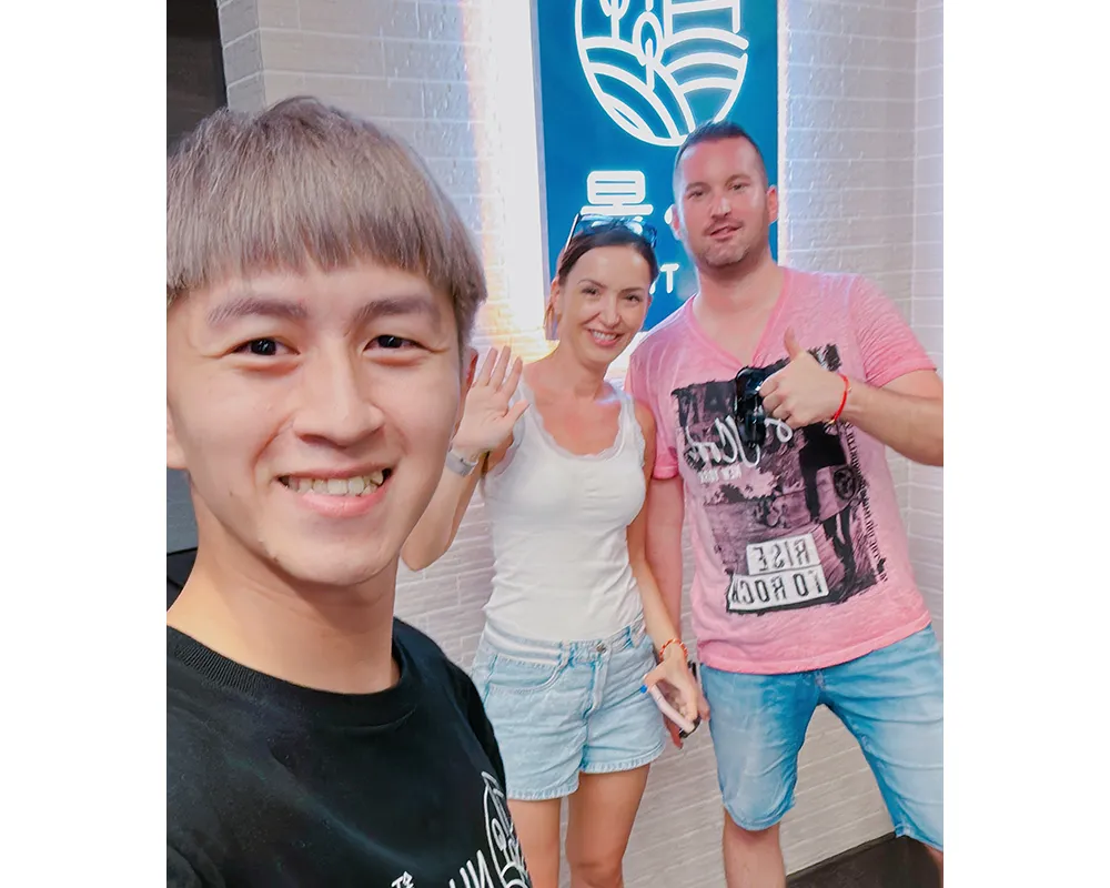 來自比利時自助旅行的Alex&Jenny